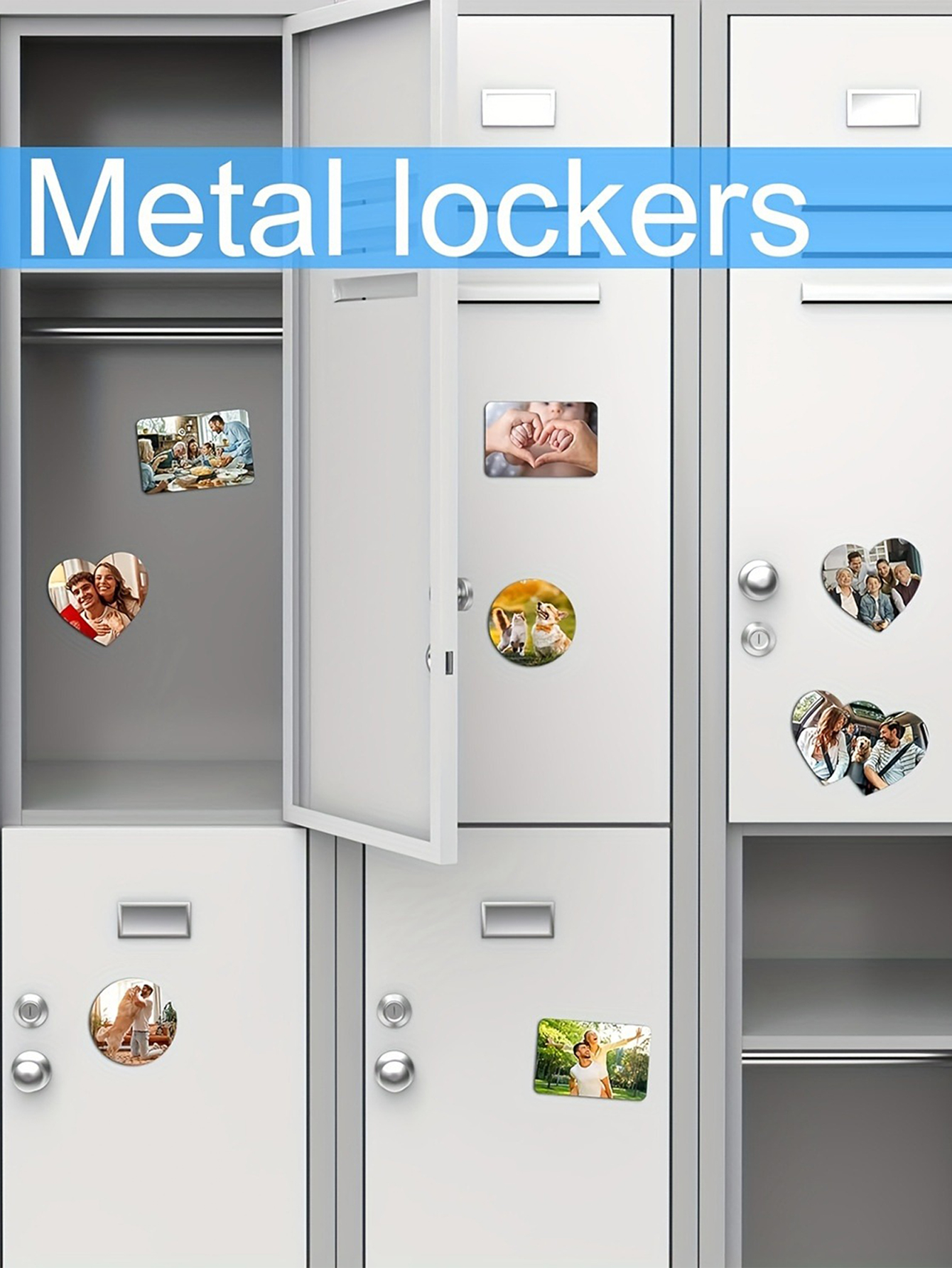 Custom Shape Refrigerator Photo Magnets